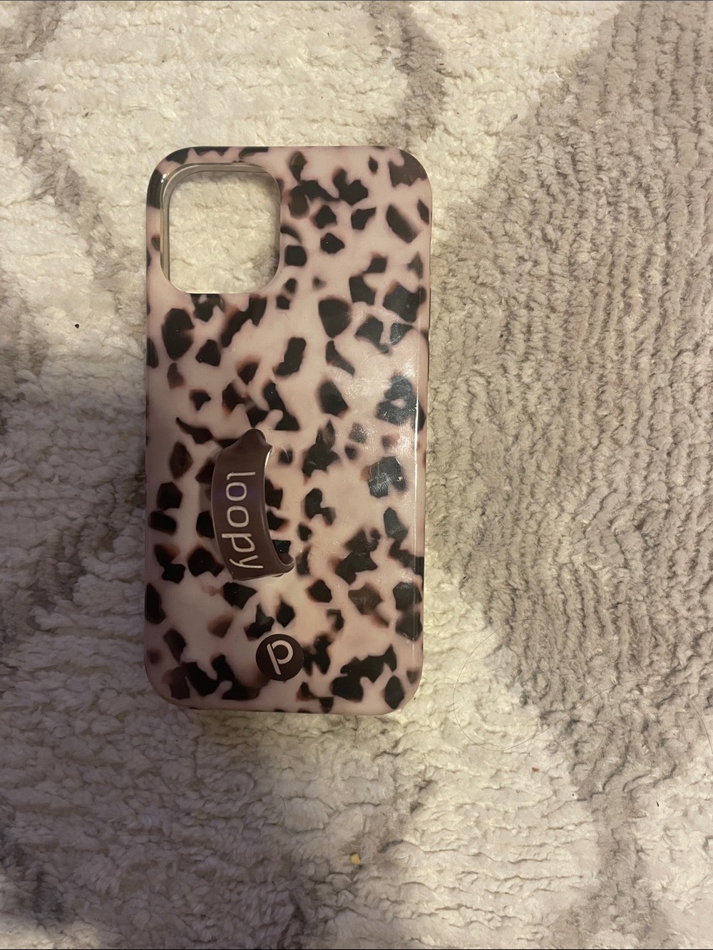 Loopy Case Leopard Print Phone Case with Grip Loop 🐆